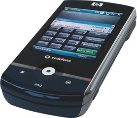 hp ipaq data messenger right front
