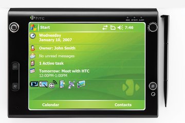 htc x7500 front