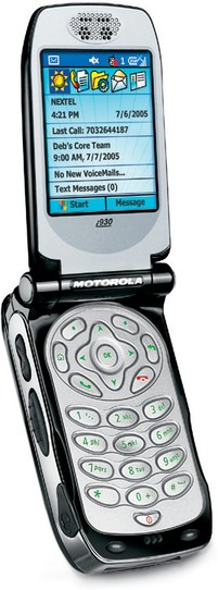 Motorola i930 Detailed Tech Specs