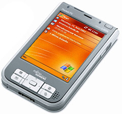 Fujitsu-Siemens Pocket LOOX 710  (HTC Bali) Detailed Tech Specs