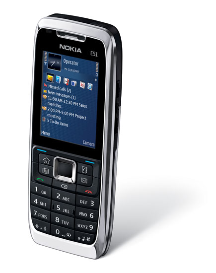 Nokia E51-2 Detailed Tech Specs