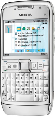 Nokia E71-3 Detailed Tech Specs
