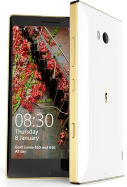 Nokia Lumia 930 Gold 4G LTE  (Nokia Martini) Detailed Tech Specs