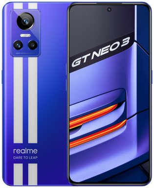 Oppo Realme GT Neo 3 5G 2022 80W Standard Edition Global Dual SIM TD-LTE 256GB RMX3561  (BBK Pickle) Detailed Tech Specs