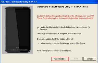 HTC HD2 ROM Upgrade 1.48.405.2 image image