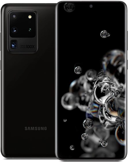 Samsung SM-G988U Galaxy S20 Ultra 5G TD-LTE US 512GB / SM-G988R4  (Samsung Hubble 2 5G) Detailed Tech Specs