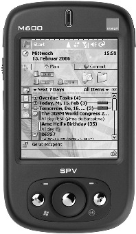 Orange SPV M600  (HTC Prophet) Detailed Tech Specs
